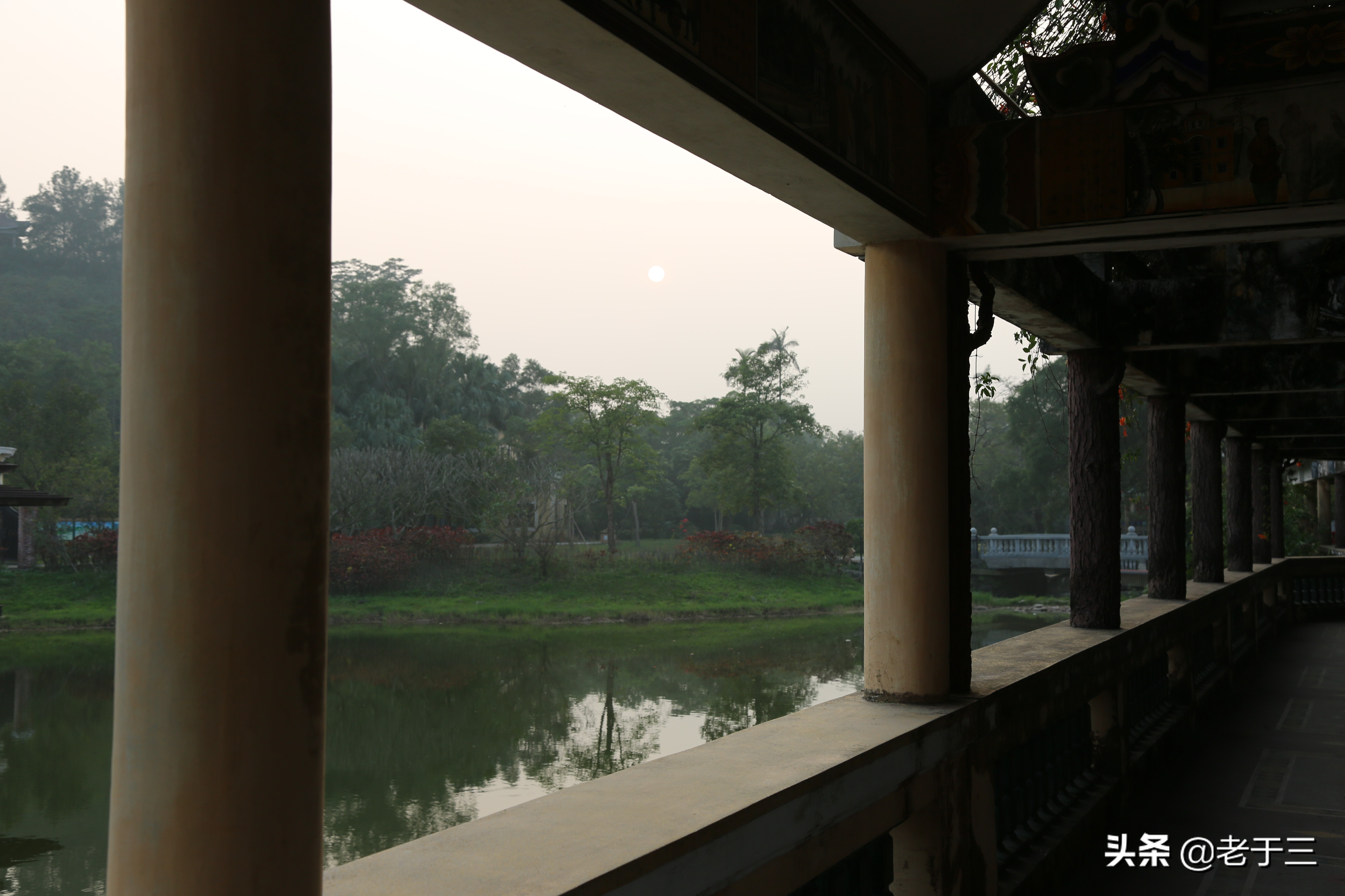 开平立园别墅,开平立园花园景观