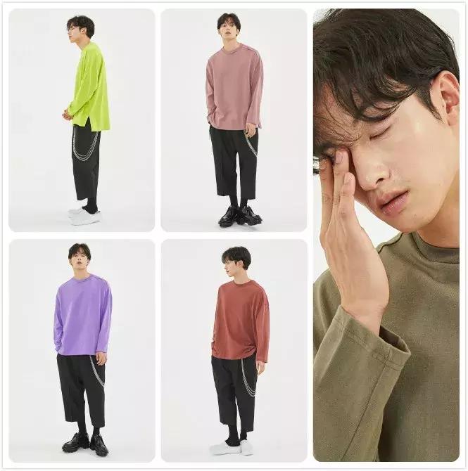 男士t恤穿大的好看吗,男士t恤怎么穿出时尚感