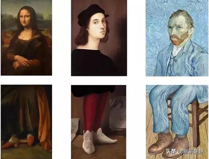 世界名画广告大全,名画广告