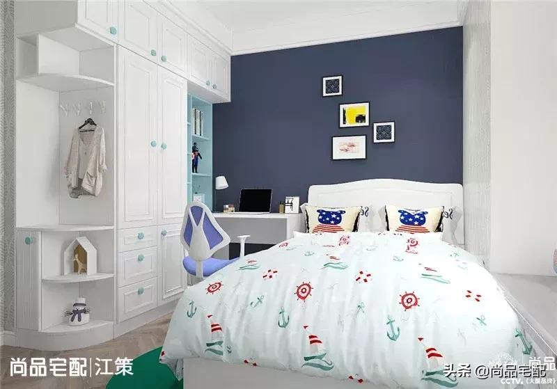 简欧120平米三居,简欧楼房