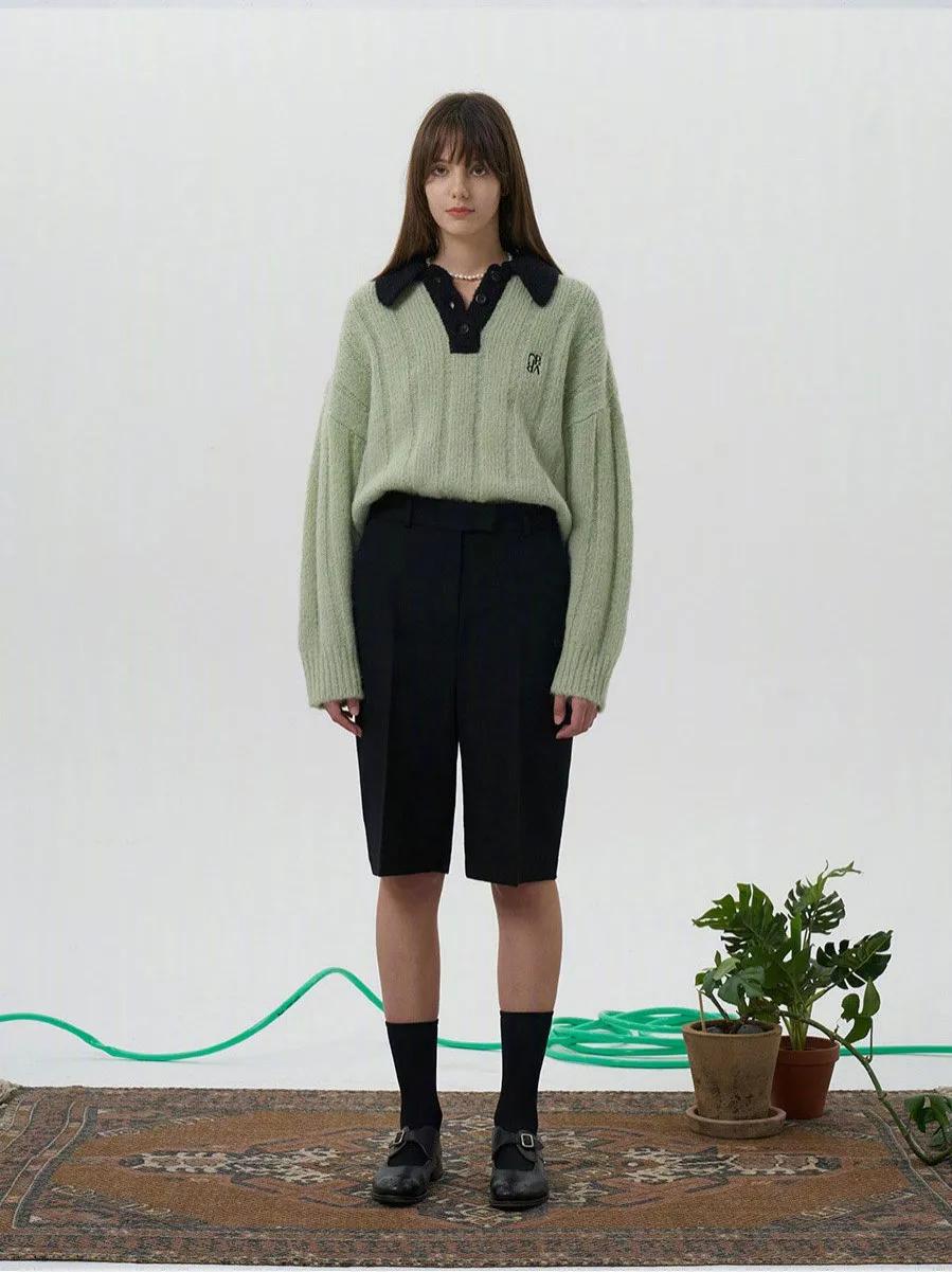 明星同款针织衫日常穿搭,秋天衣服推荐女毛衣