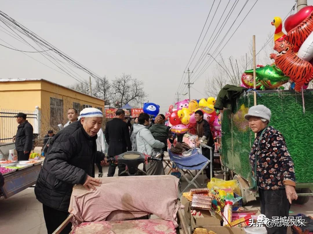 北板桥村赶会,冠县梁堂镇北黄城村历史记载