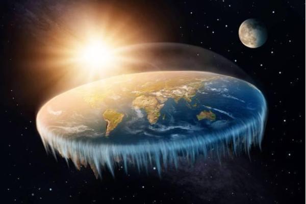 地球是平的，60米耸立南极洲，现代地平理论学派人眼中的世界