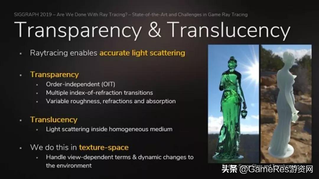 实时光线追踪技术动画对比 (地铁逃离将采用实时光线追踪技术)