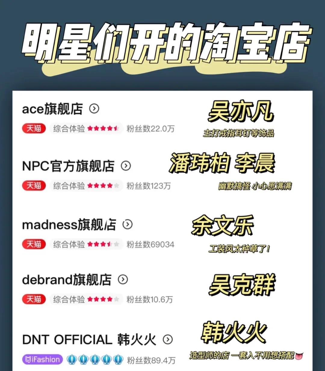 偶像同款被扒到了｜不看必后悔系列｜明星自主品牌爱逛店铺分享