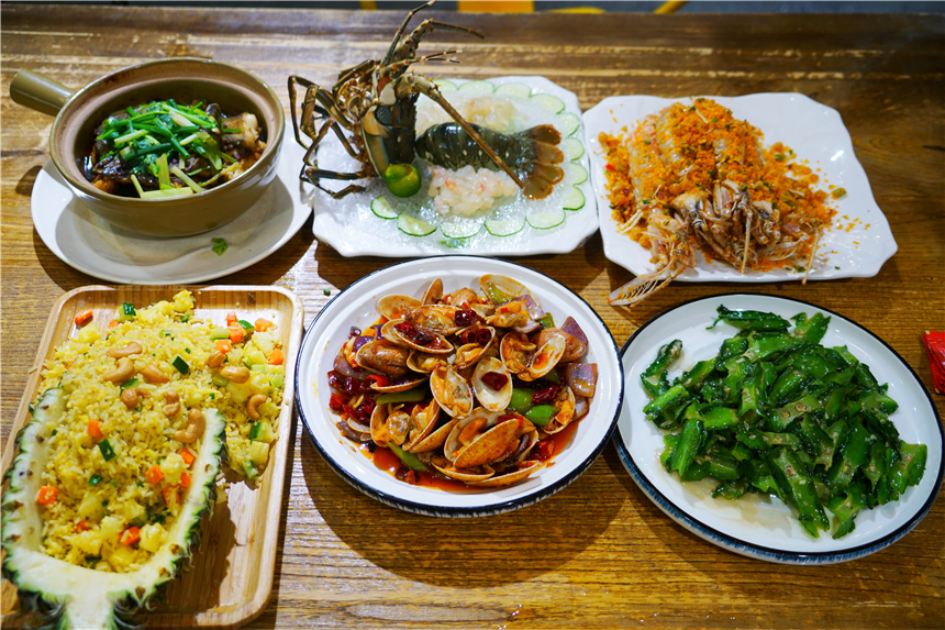 三亚十大必吃海鲜店排名,三亚海棠湾林旺镇好吃实惠海鲜店