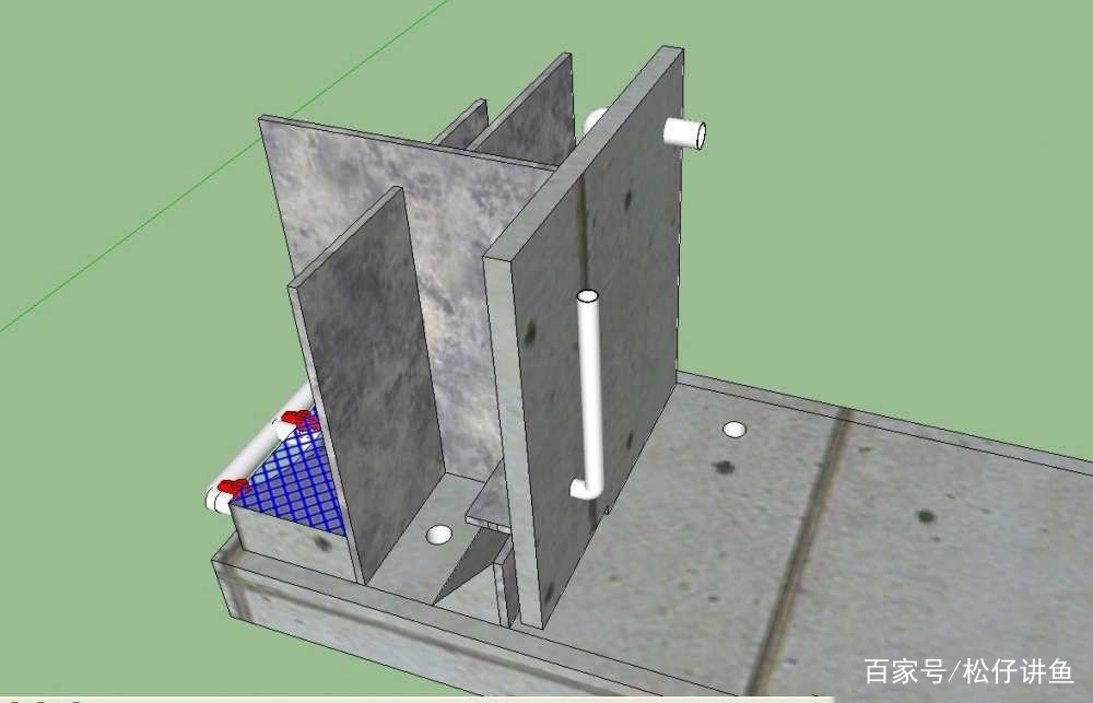小号帆布鱼池,简单又好看的鱼池设计