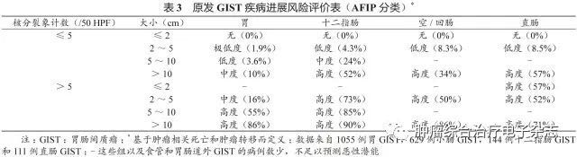 胃肠道间质瘤治疗指南,2017胃肠间质瘤专家共识