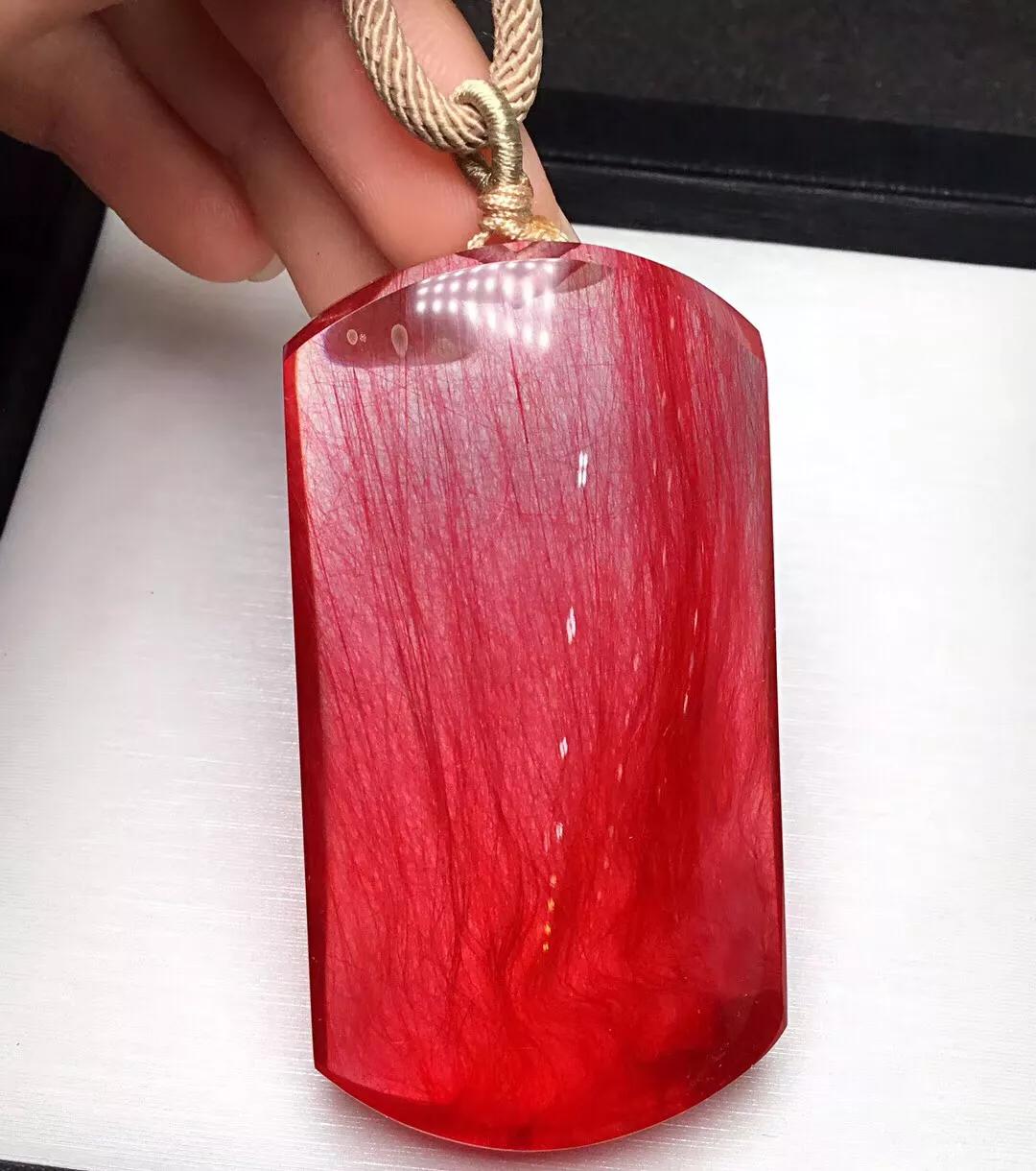 红发晶对比,红发晶宝石