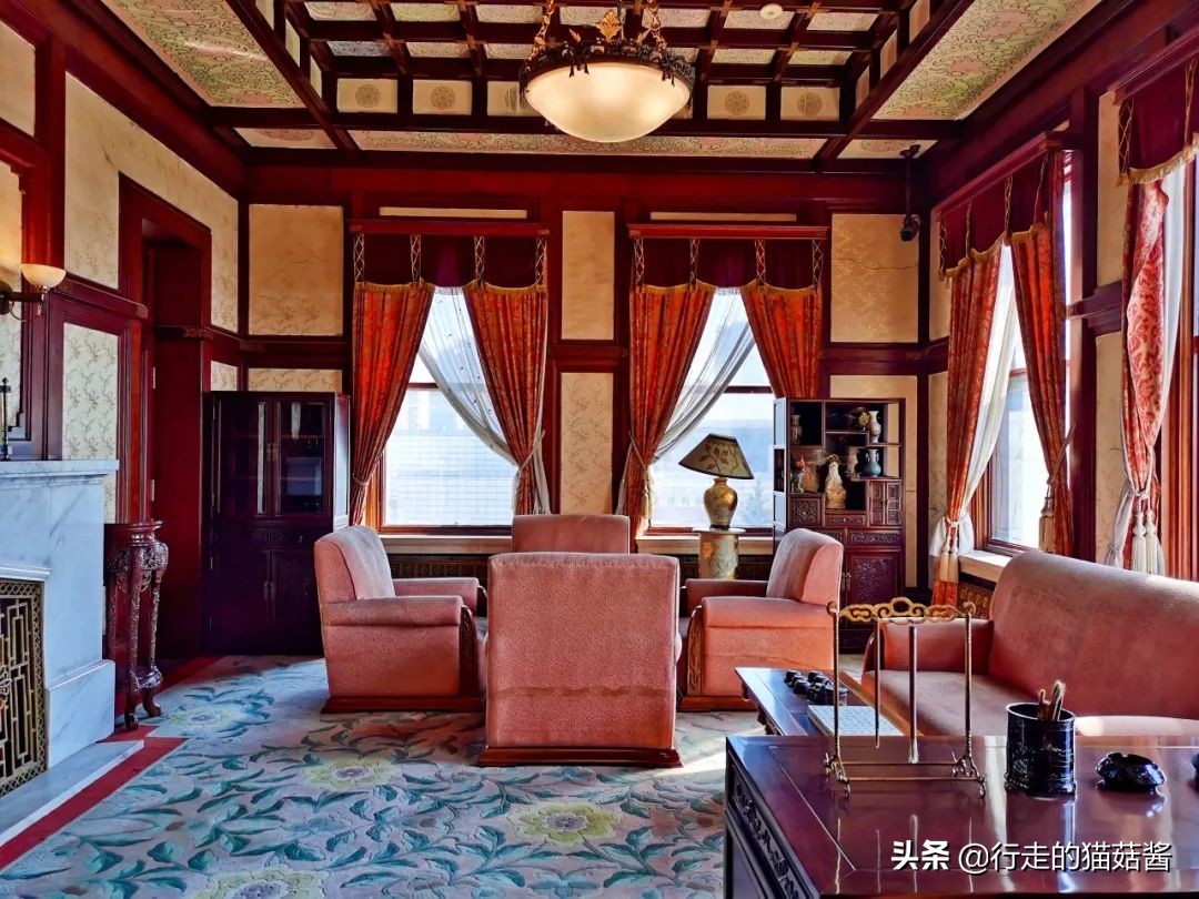 伪满皇宫博物院大气航拍,伪满皇宫各楼平面图