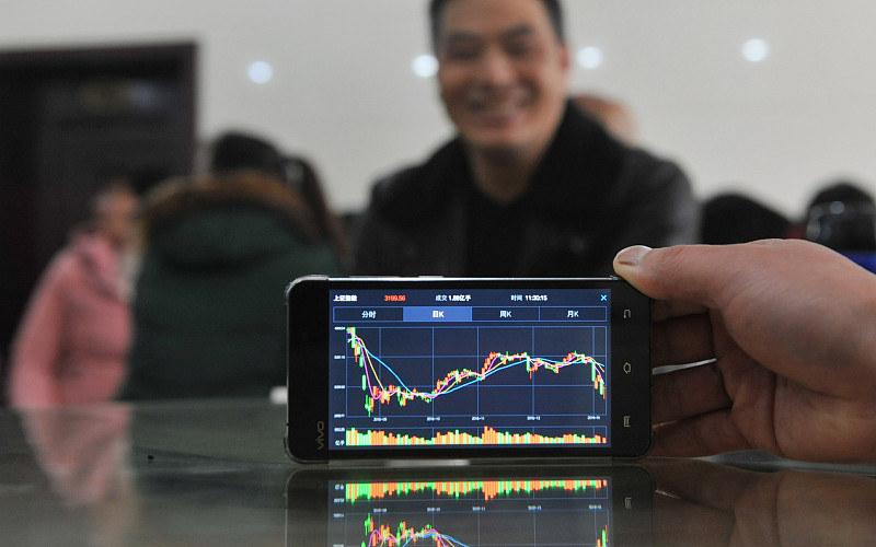 四大银行股票k线图,看下一支股票的k线