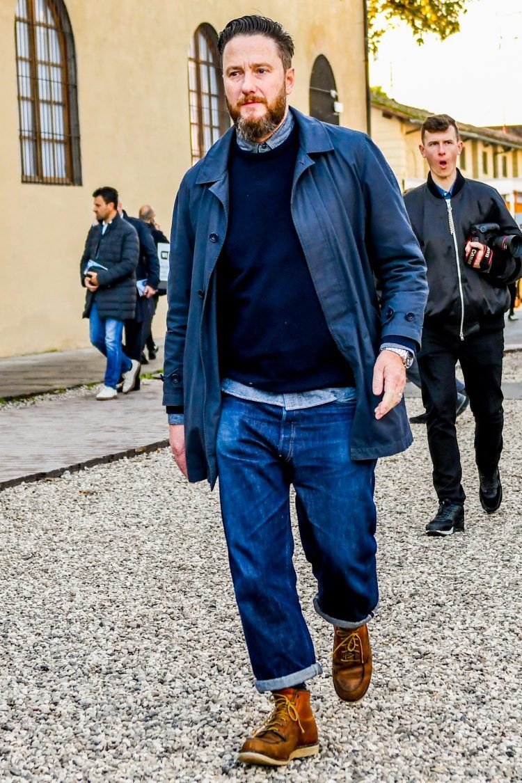 复古阔腿裤搭配靴子,复古文艺范下垂感超好的阔腿裤