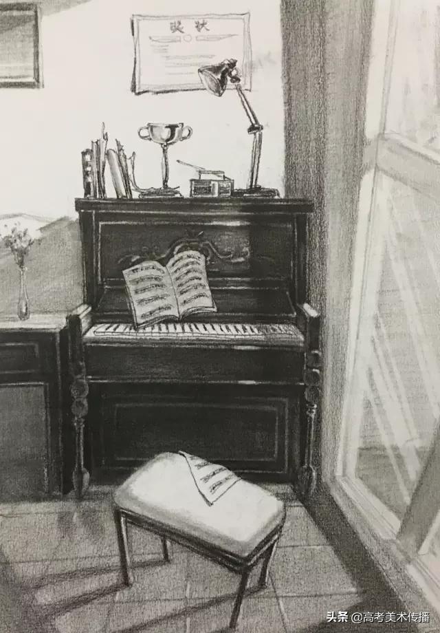 清华美院素描静物,清华美院高考素描