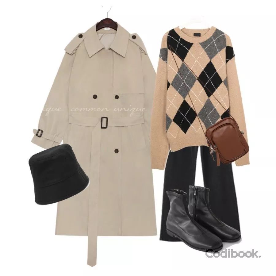 今年冬季韩国流行穿搭,平价韩国同款穿搭