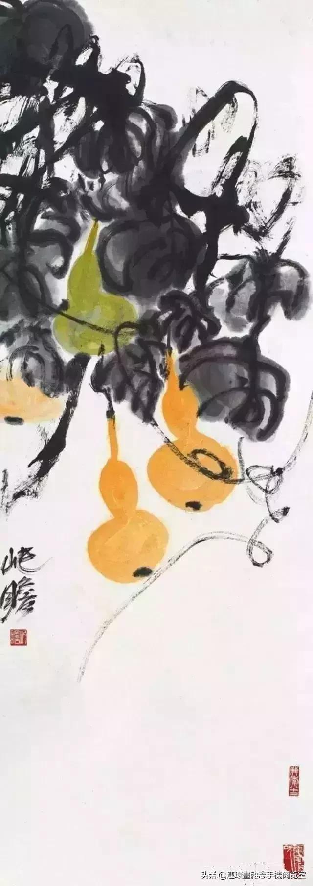 四大名家画钟馗,中国画大师画葫芦图片大全