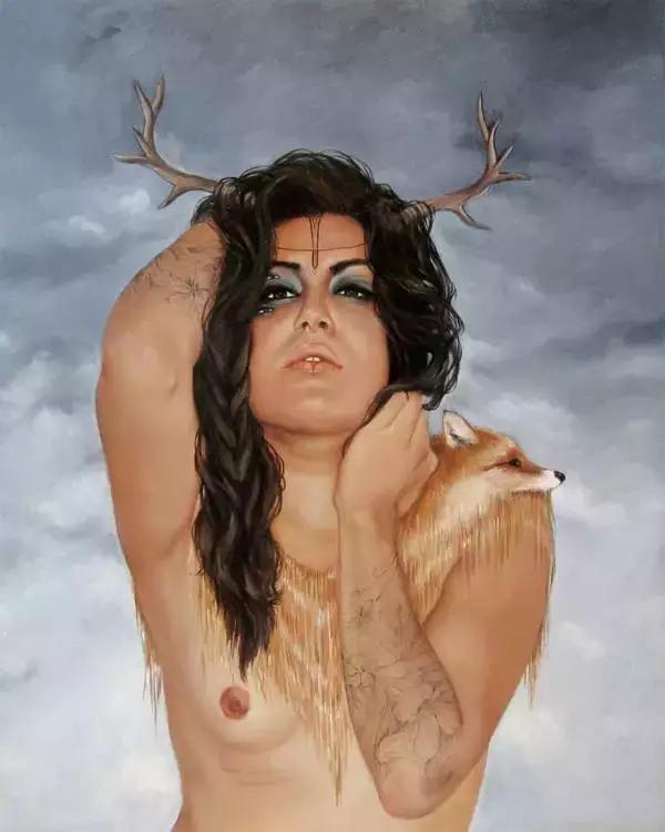 她画出的画惊艳四方,她笔下生辉画风堪比梵高