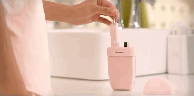 牙医电动牙刷推荐usmile,便携除菌智能声波电动牙刷