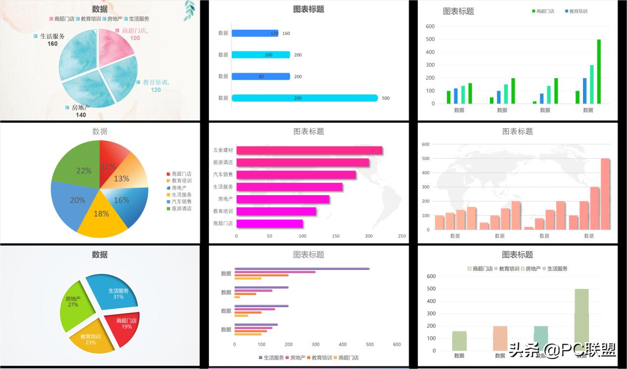 excel快速创建数据图表,excel基本操作和图表制作