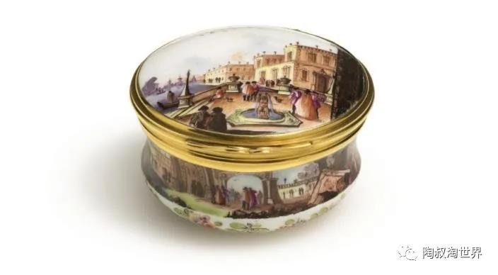 每日古董故事——欧洲黄金珍宝鼻烟盒