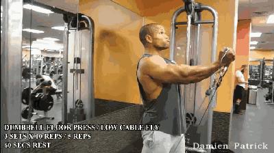 练胸最快方法健身房,练胸动作如何不练到肩膀