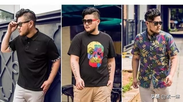夏季胖矮男生显瘦穿搭,胖人夏天穿什么显瘦男生