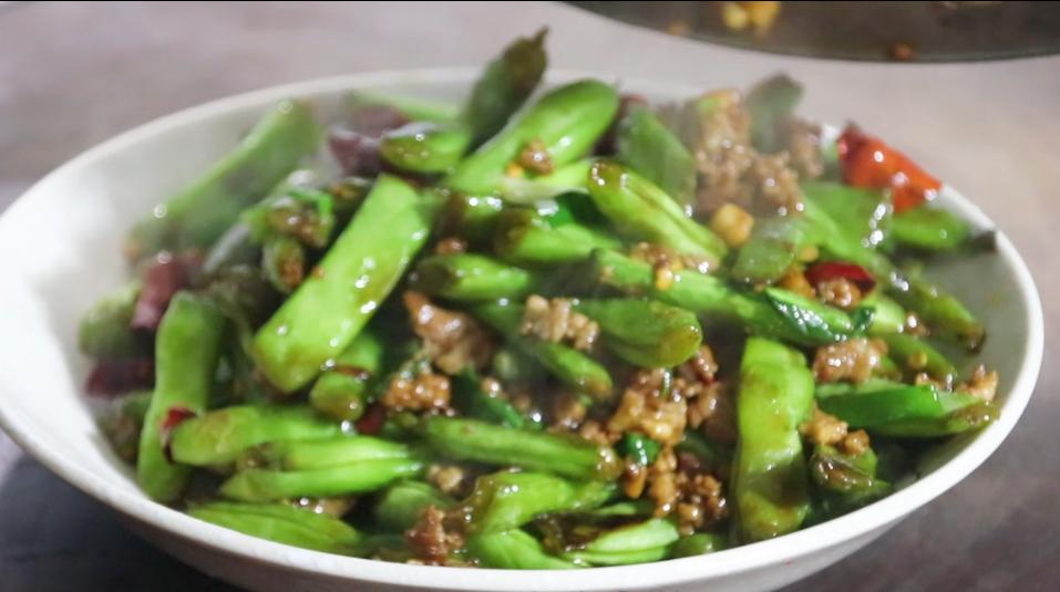 最爱吃的新鲜四季豆,爱吃四季豆的人