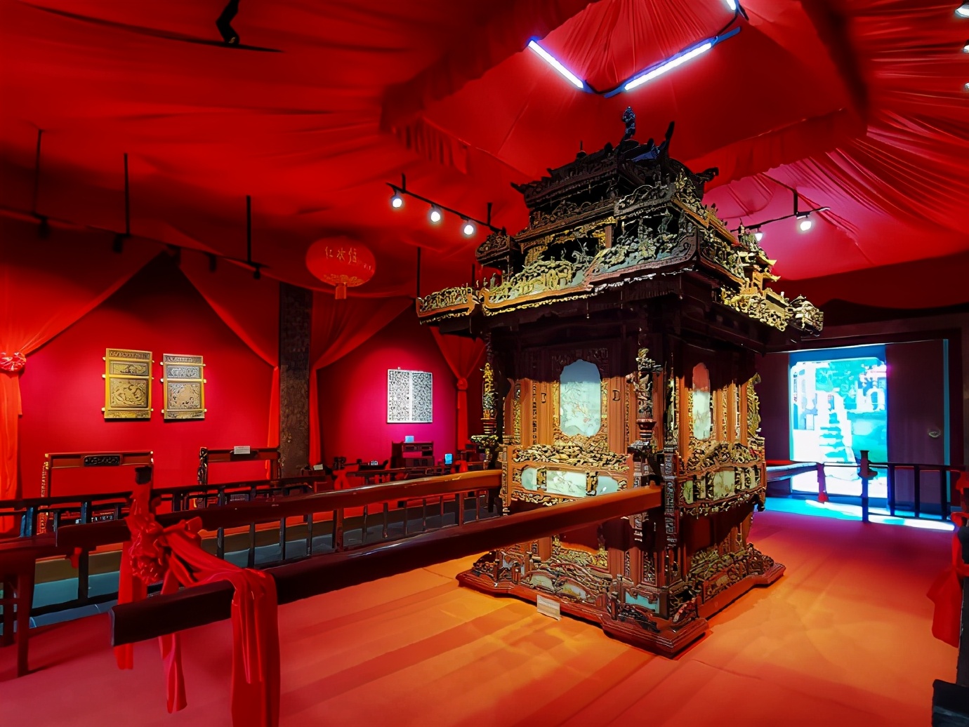 新安江山水画廊景区村落,漳潭古村