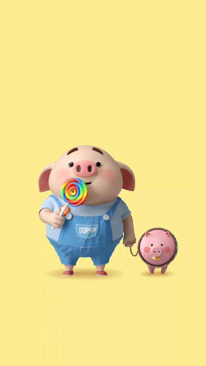 猪年猪猪壁纸,猪猪大海壁纸手机超清全屏