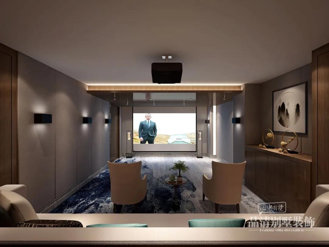 轻奢新中式风格装修效果图,新中式轻奢风格柜子效果图