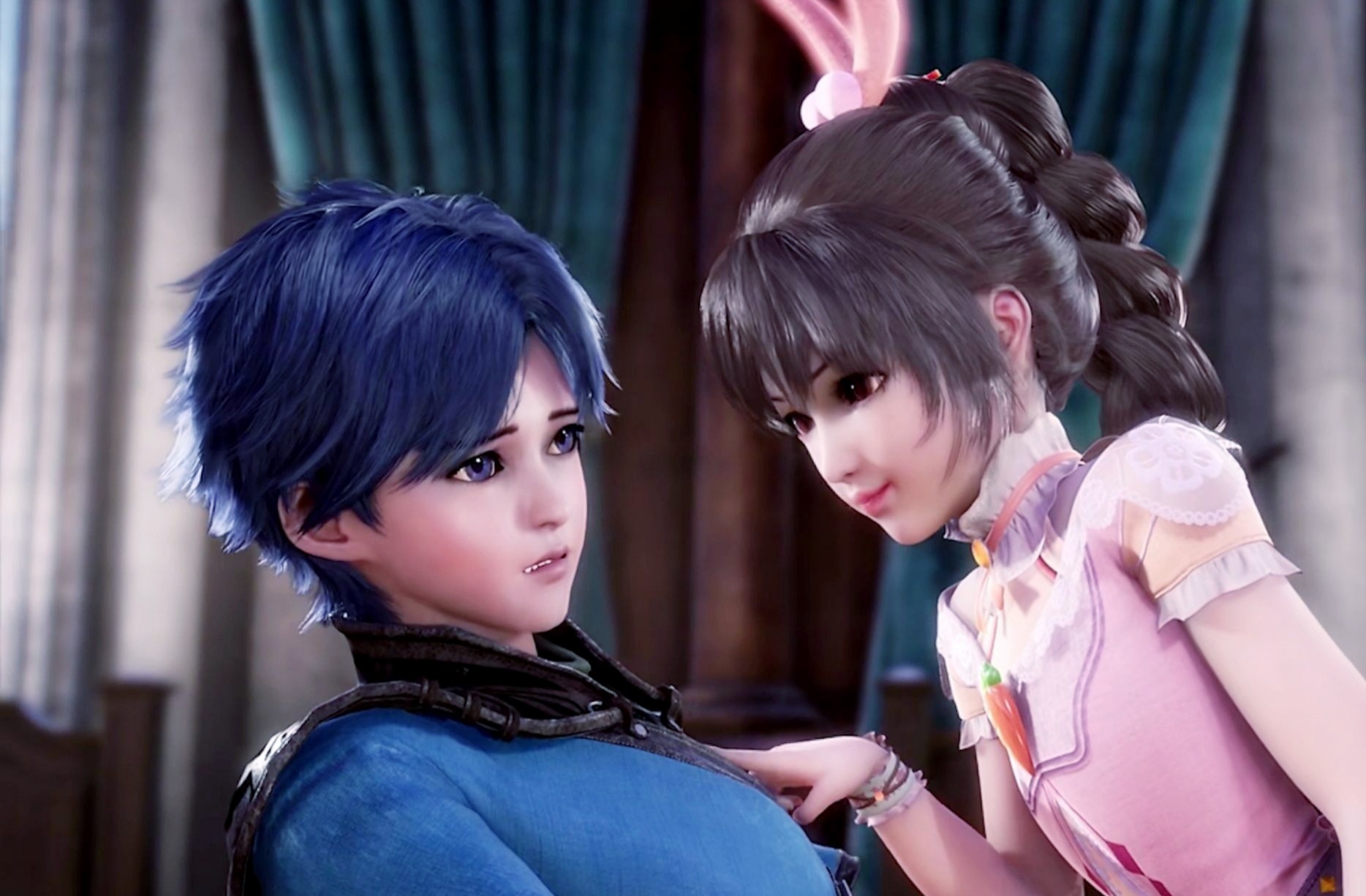 小舞和唐三合体是什么样的,小舞的睡觉姿势