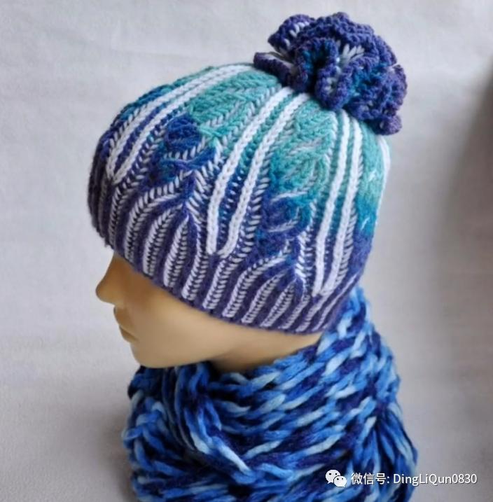 怎么做花式针织帽子教程,好玩好看的针织帽子