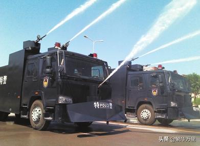 各国警用防暴水炮车排名,警察水炮车