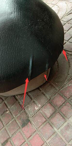 用自由皮包坐垫，最后会有很明显的褶皱是怎么回事？