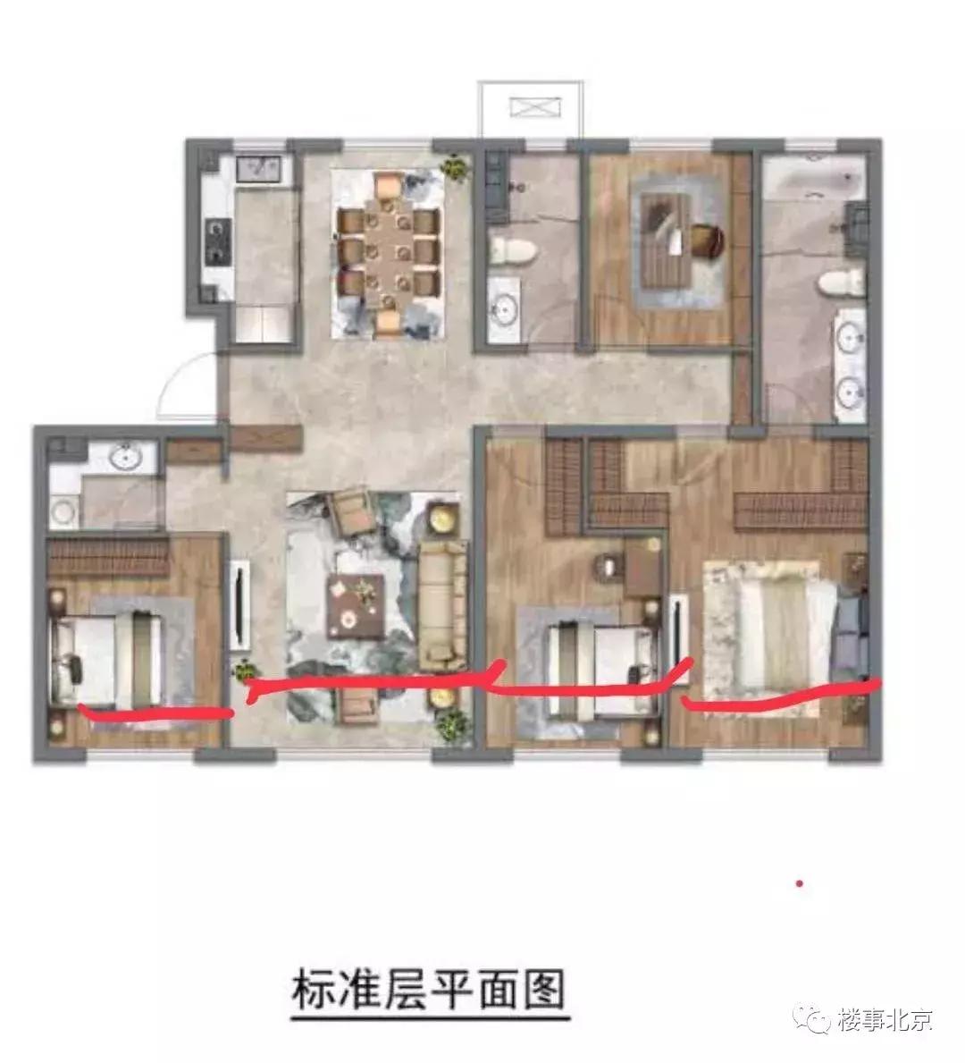 北京中海·望京府总价900-2000万/套，均价68924元/㎡预计5月首开