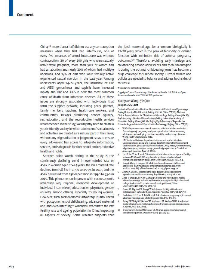 新冠疫情防控常态化下生殖健康和母婴安全引发国际关注