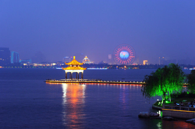 苏州金鸡湖名称来历,苏州金鸡湖名字由来