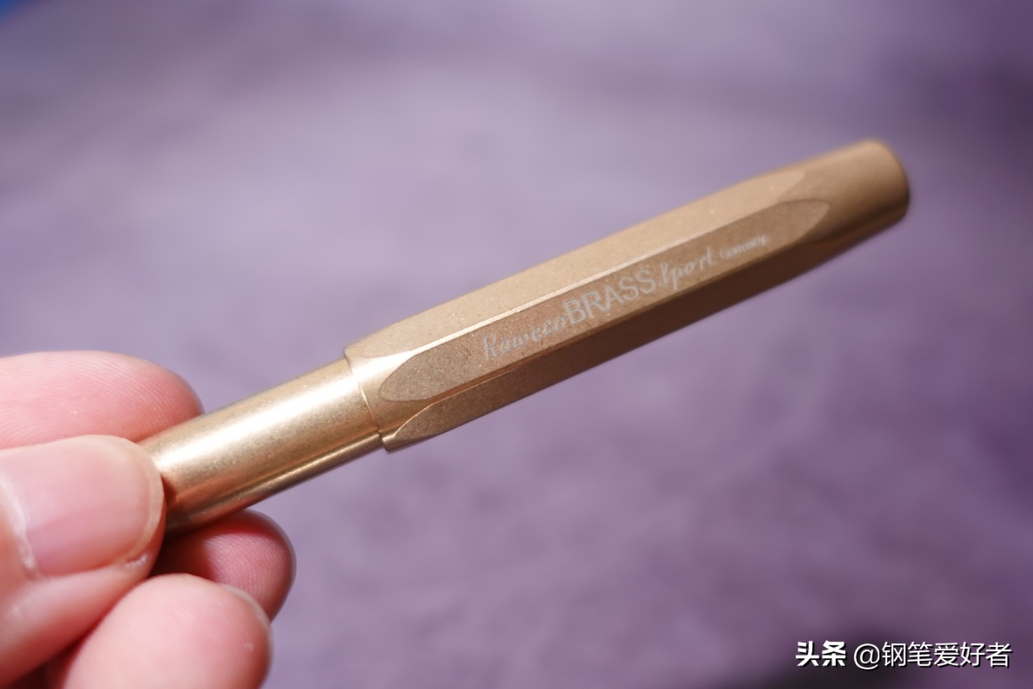 黄铜钢笔!Kaweco黄铜brass运动系列钢笔评测
