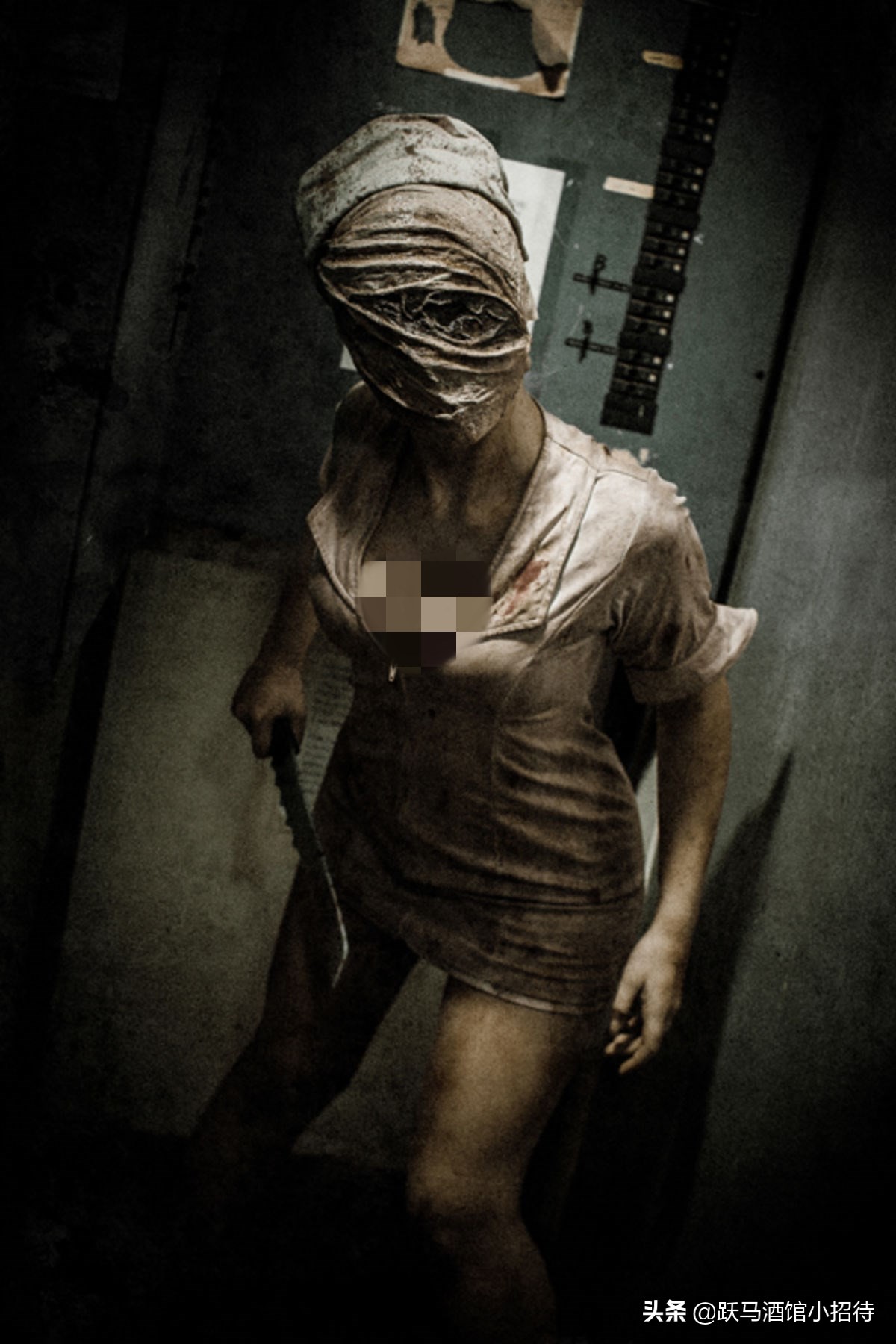 寂静岭护士真实样子,cos寂静岭护士第一人称视角