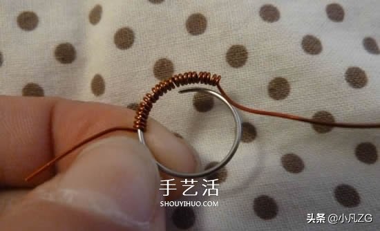 铜线手工制作手链,铜丝手链diy
