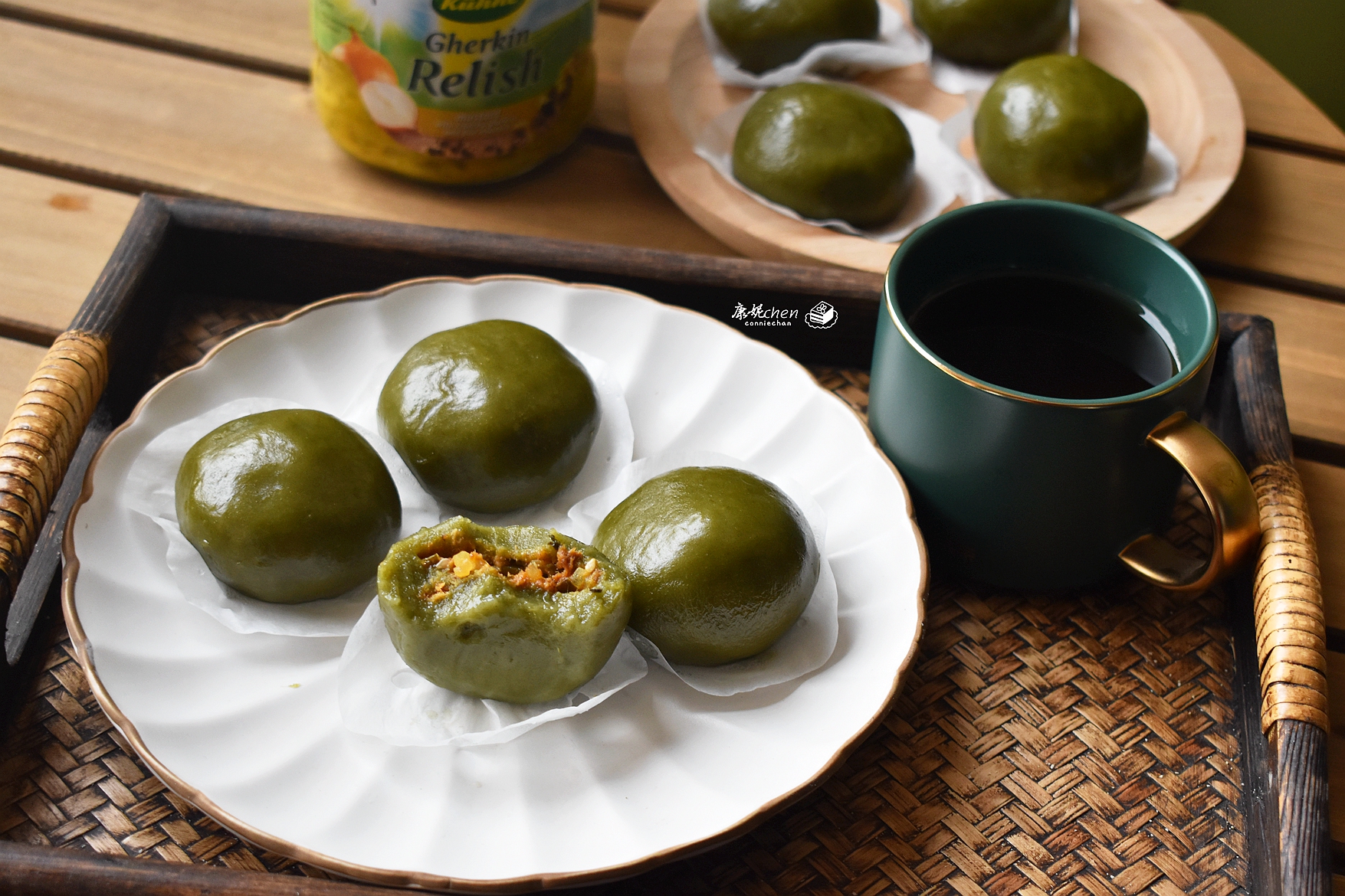 青团最正宗的懒人做法,4分钟教你在家做青团比买的好吃