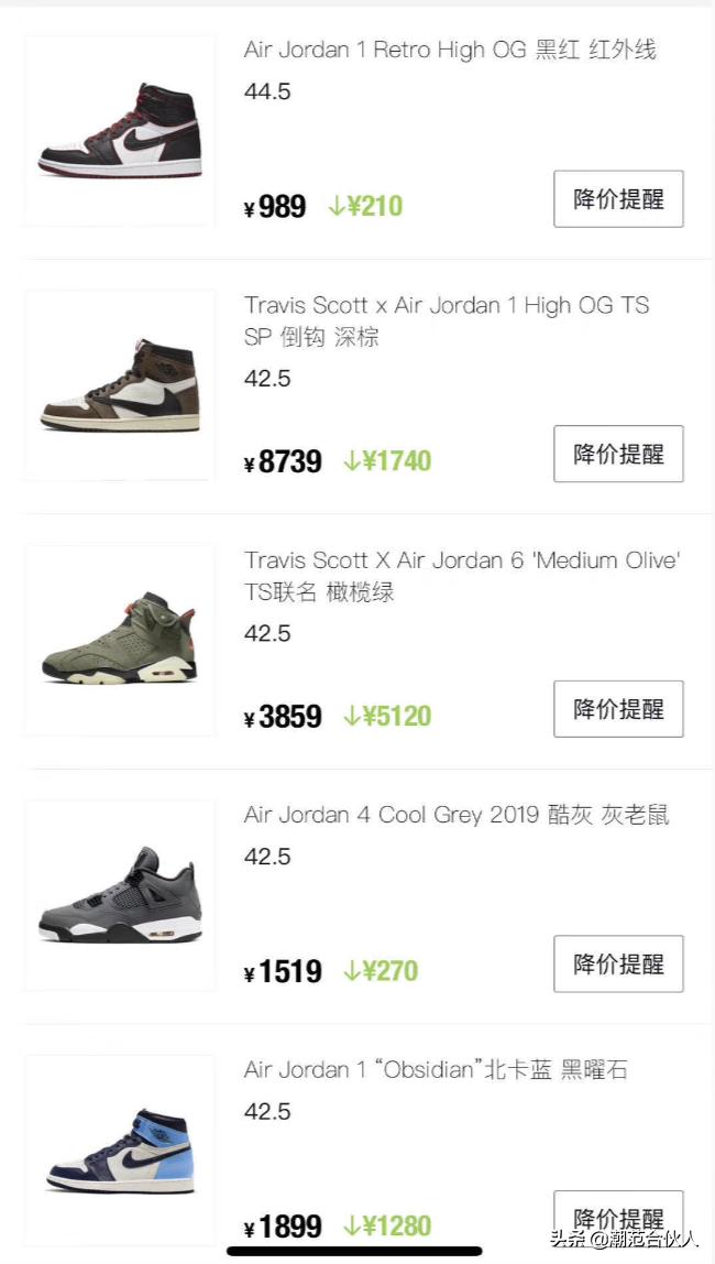 万万没想到打垮鞋贩子的竟然是新冠病毒.....