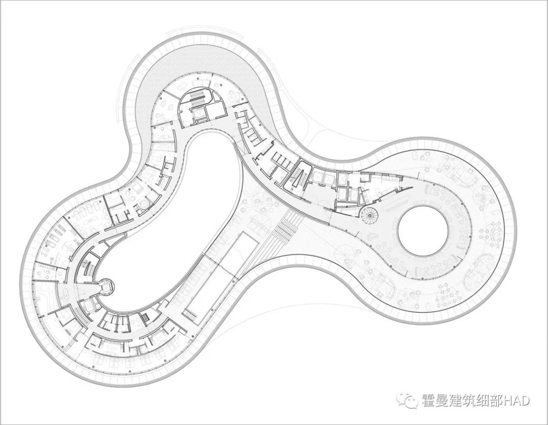 建筑视界|汉堡丰特奈酒店：行云流水，寻求多样化共享空间