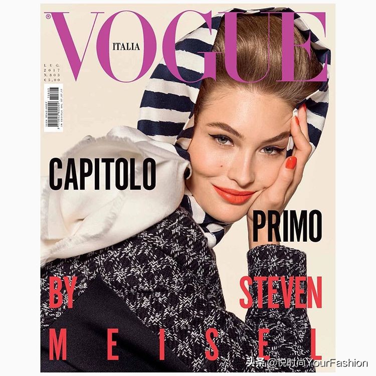 vogue红毯何穗,vogue红毯造型何穗