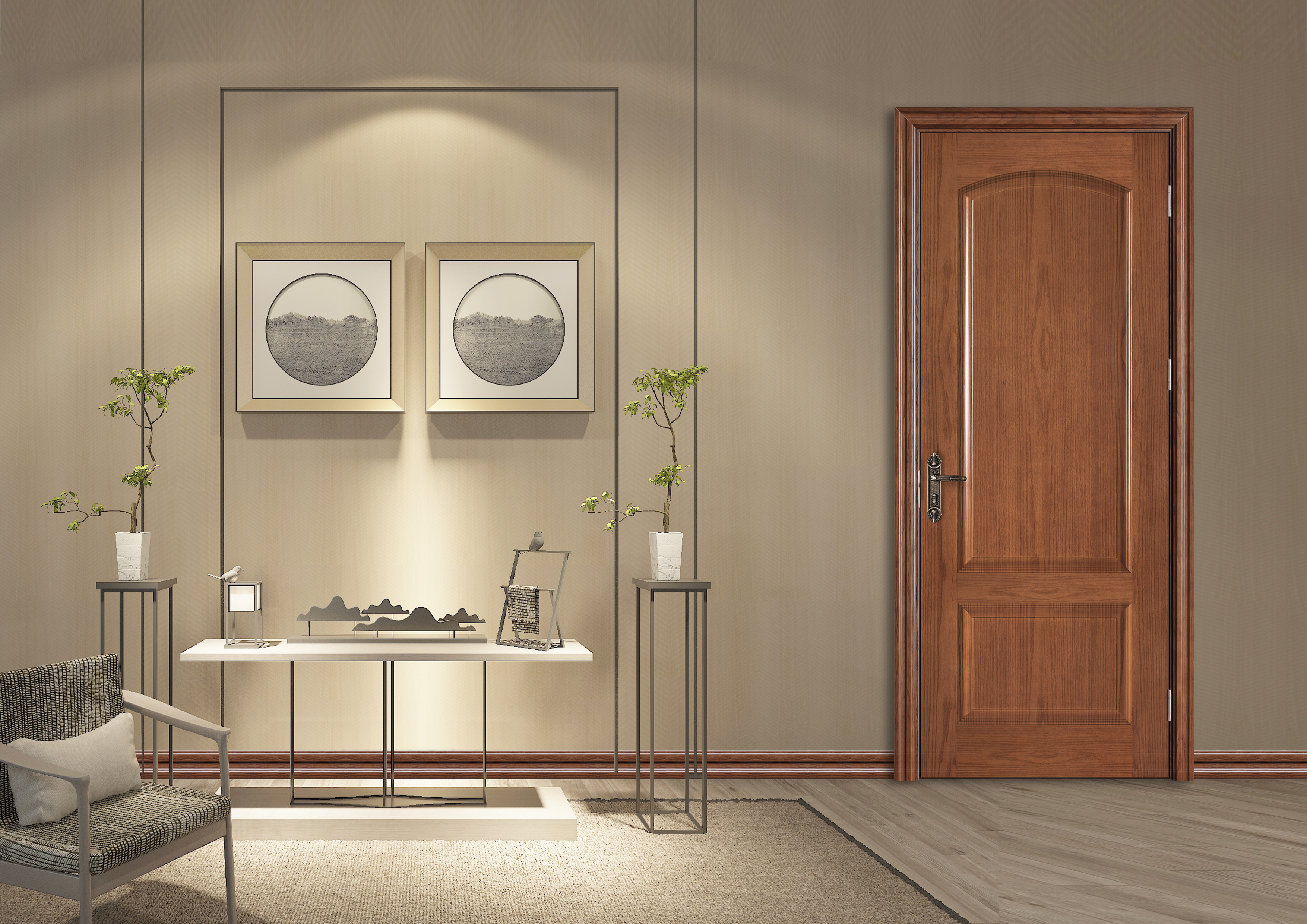 装修木门最好选啥颜色,装修新房选什么颜色的门