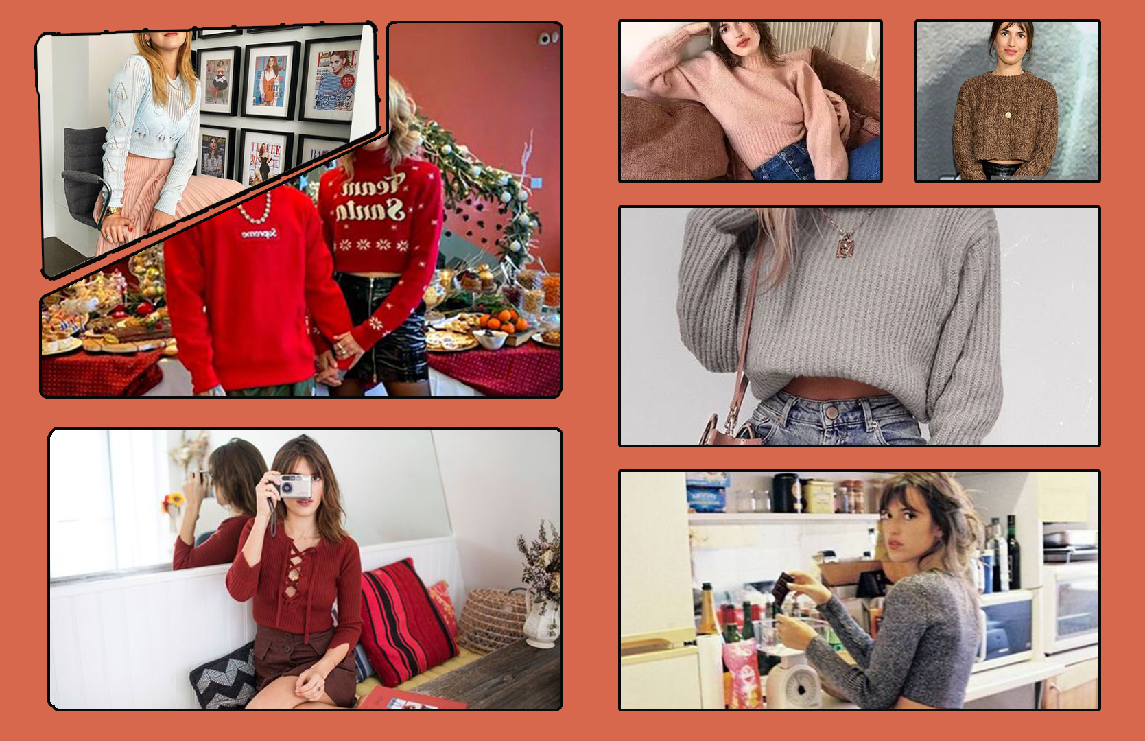 入秋毛衣怎么搭配好看,入秋毛衣