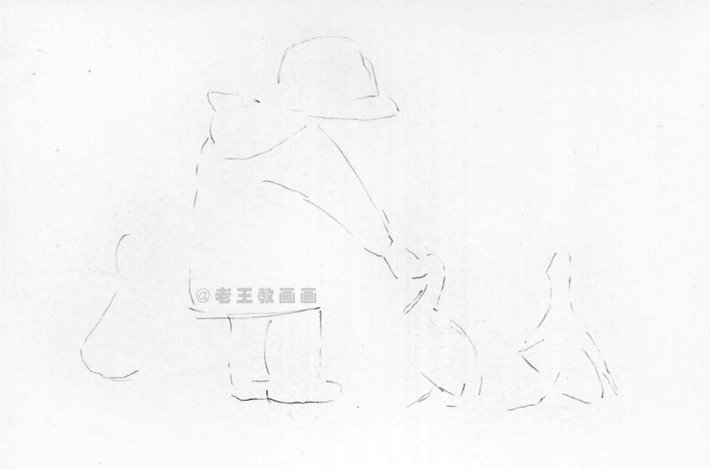 素描初学者静物作品,素描入门零基础教程画人物