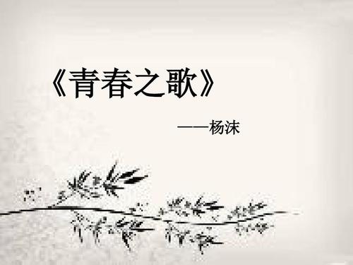 沉潜读书推荐《青春之歌》以对待爱情的态度来参加革命