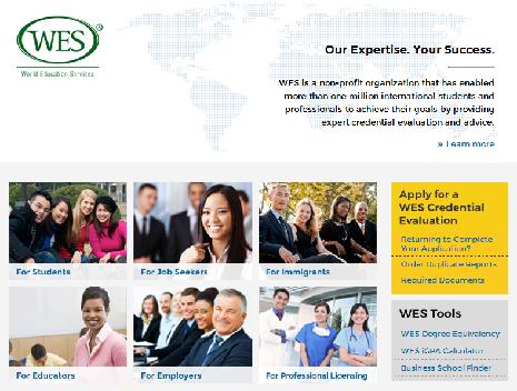 wes认证在哪里办理,美国wes认证费用