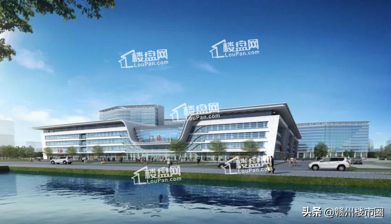 美的君兰学府赣州航拍,赣州美的君兰学府周围规划