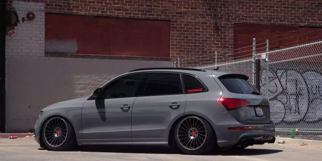 大片来袭!一台运动的“胖子”-奥迪Q5,改装后帅气姿态不输跑车